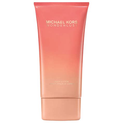 michael kors wonderlust body lotion.